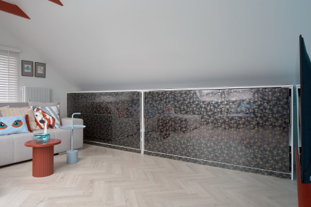 Кварцевый ламинат Home Expert Паркет Дизайн Дуб Милкшейк 44-3002