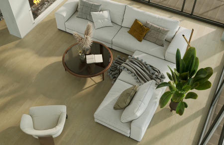 Кварцевый паркет Quartz Parquet Классик Дуб Карельский 419 7/1,2 мм